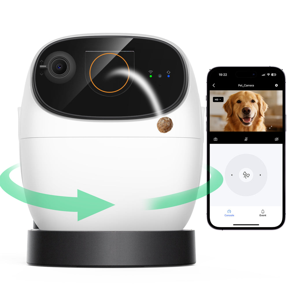 3K Pet Camera Treat Dispenser Robot M3