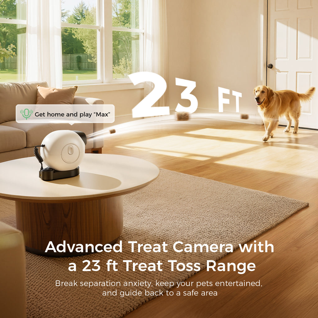 3K Pet Camera Treat Dispenser Robot M3