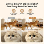 3K Pet Camera Treat Dispenser Robot M3